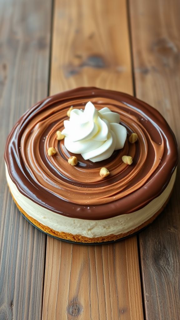 Nutella Hazelnut Cheesecake