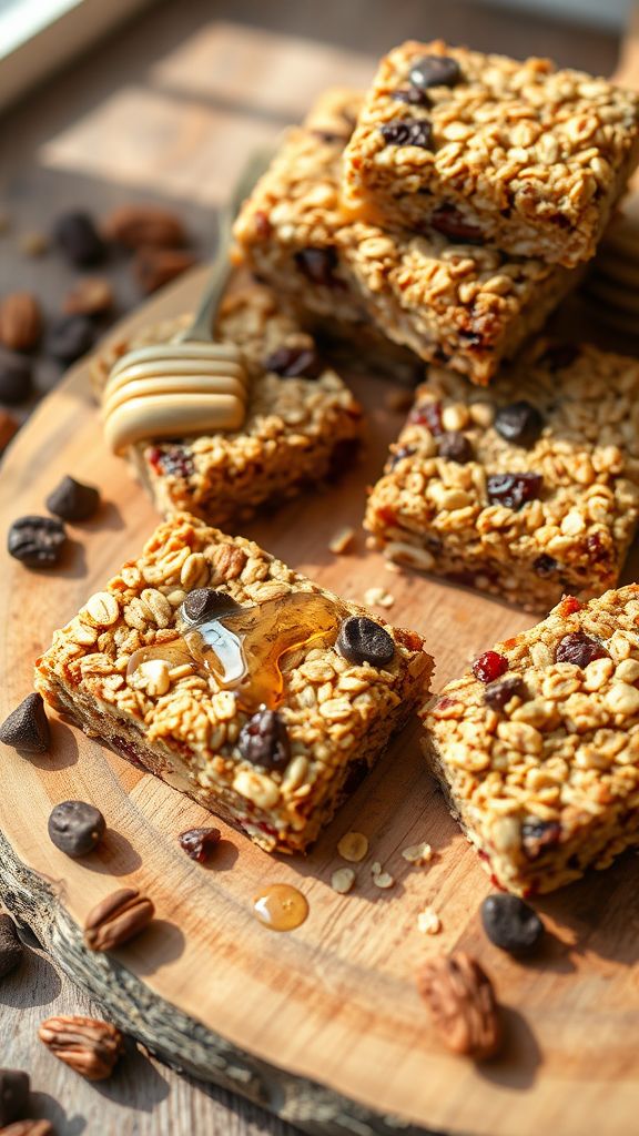 Nutty Granola Bars for a Snug Snack  