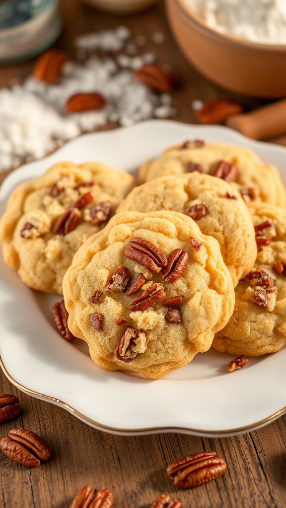 Nutty Pecan Sandies  