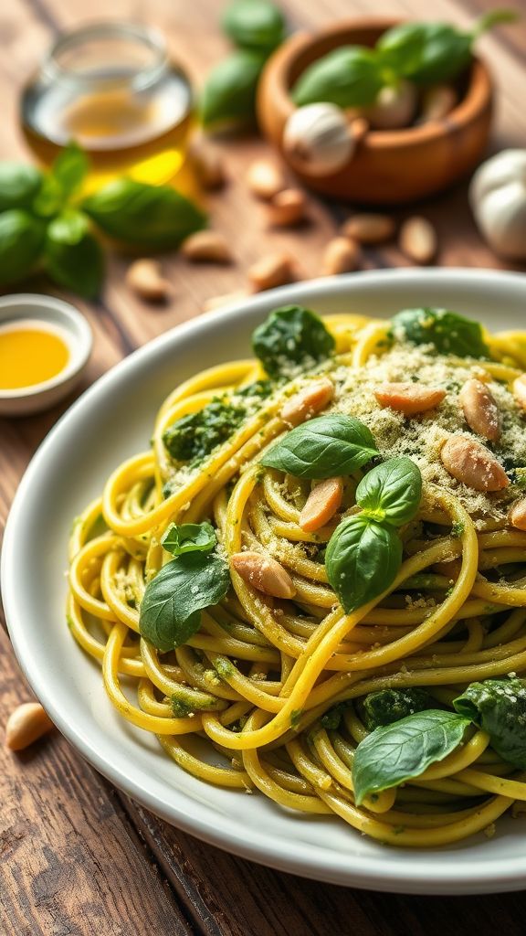 Passionate Pesto Pasta  