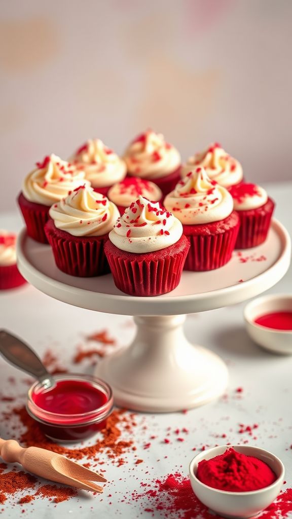 Red Velvet Cupcake Bites  