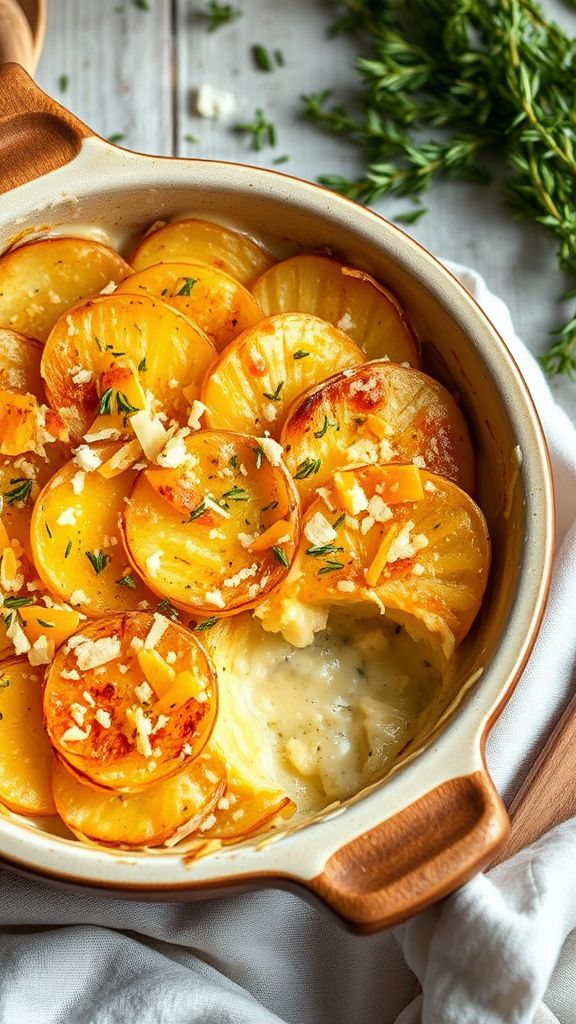 Rich and Creamy Potato Gratin  