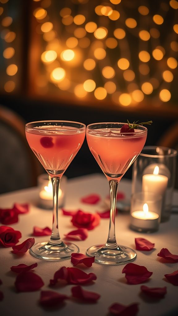 romantic valentine cocktails for date night