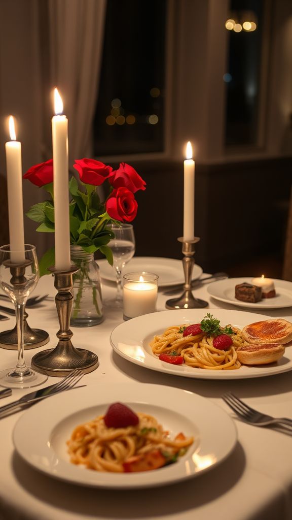 romantic valentine dinner recipes for two