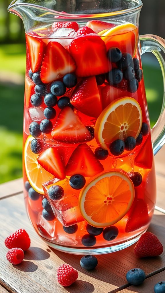 Rosé Sangria with Berries  