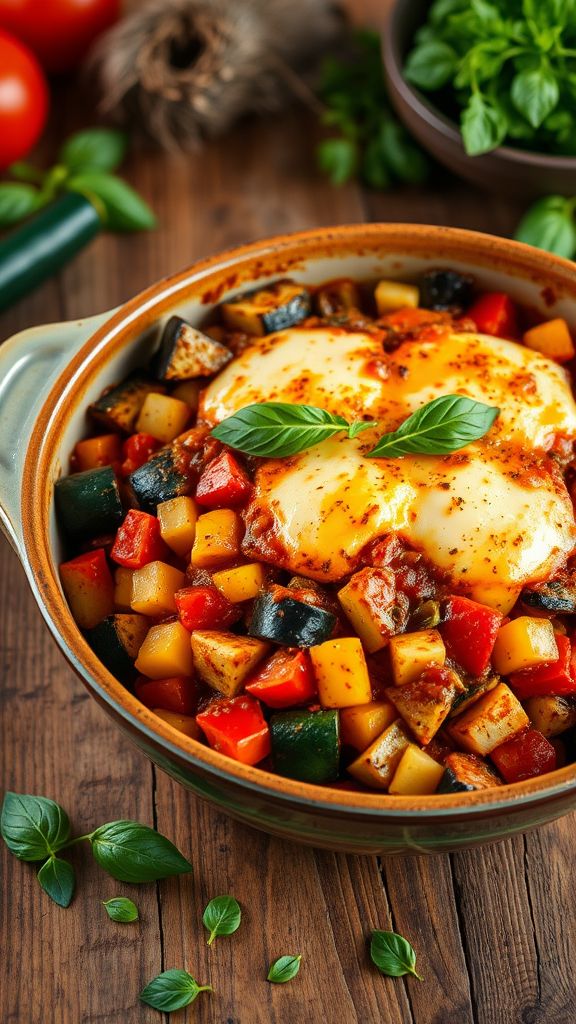 Rustic Ratatouille Casserole  