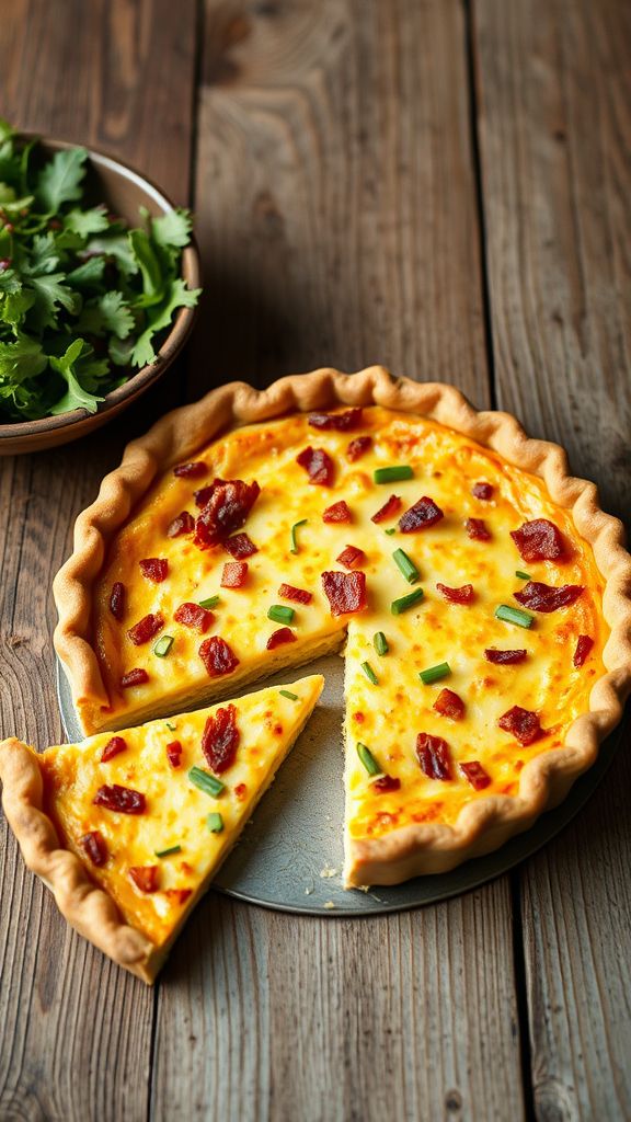 Savory Quiche Lorraine  