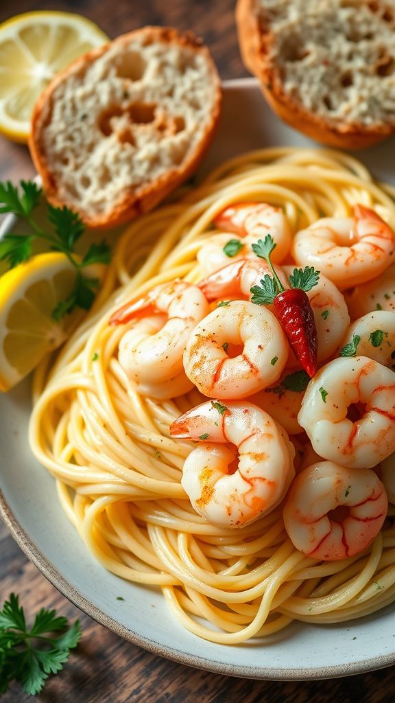 Seductive Shrimp Scampi  