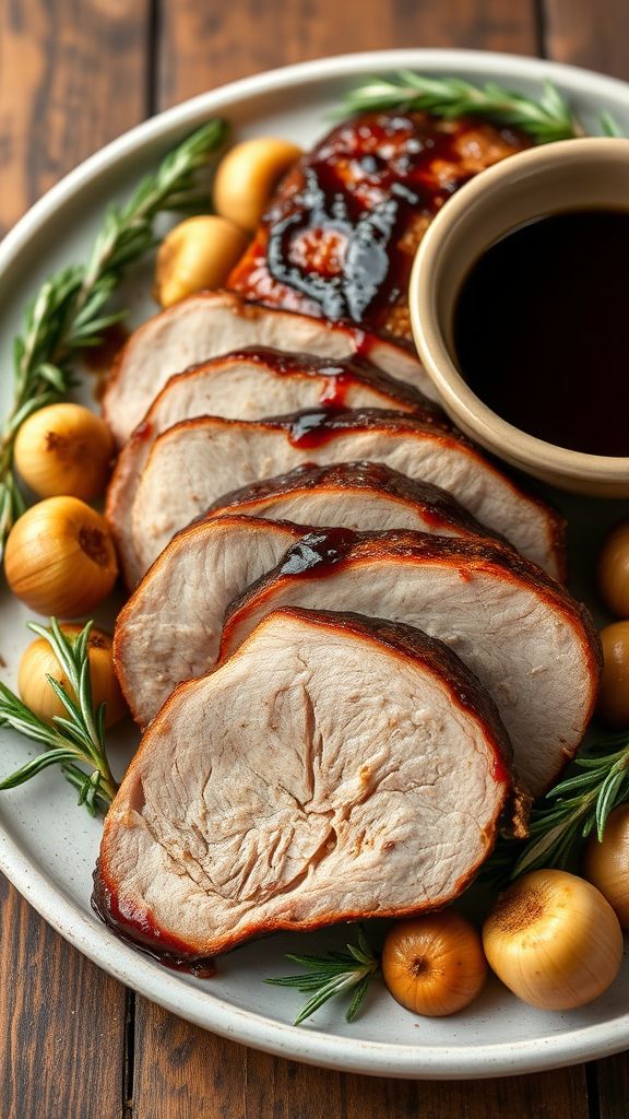 Slow-Roasted Pork Tenderloin  