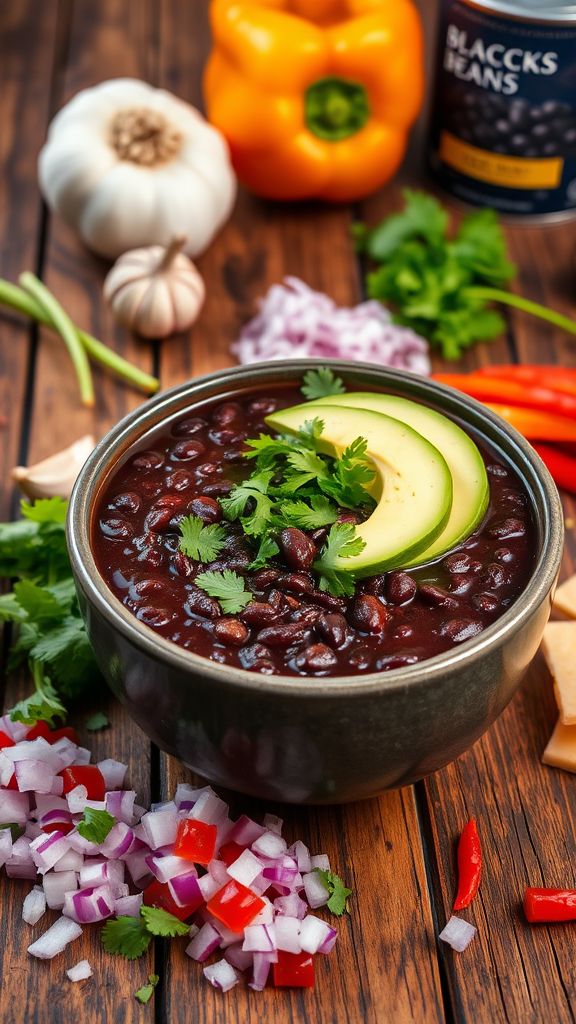 Smoky Black Bean Chili