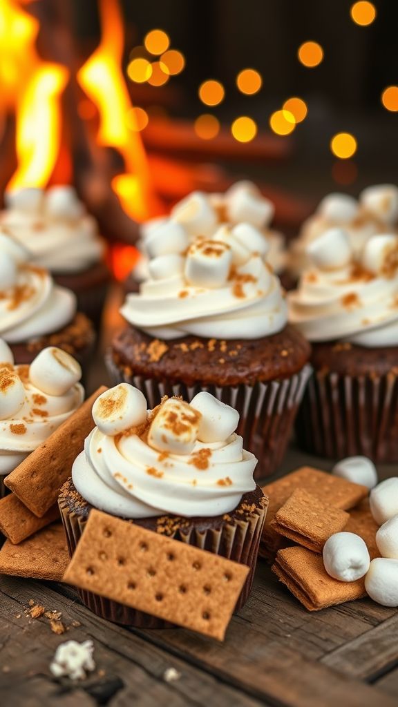 S'mores Love Shack Cupcakes