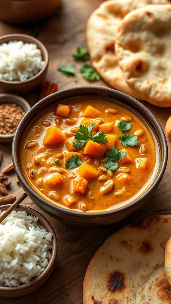 Spiced Lentil and Carrot Curry