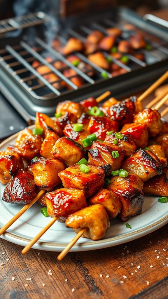 Sweet and Savory Yakitori  