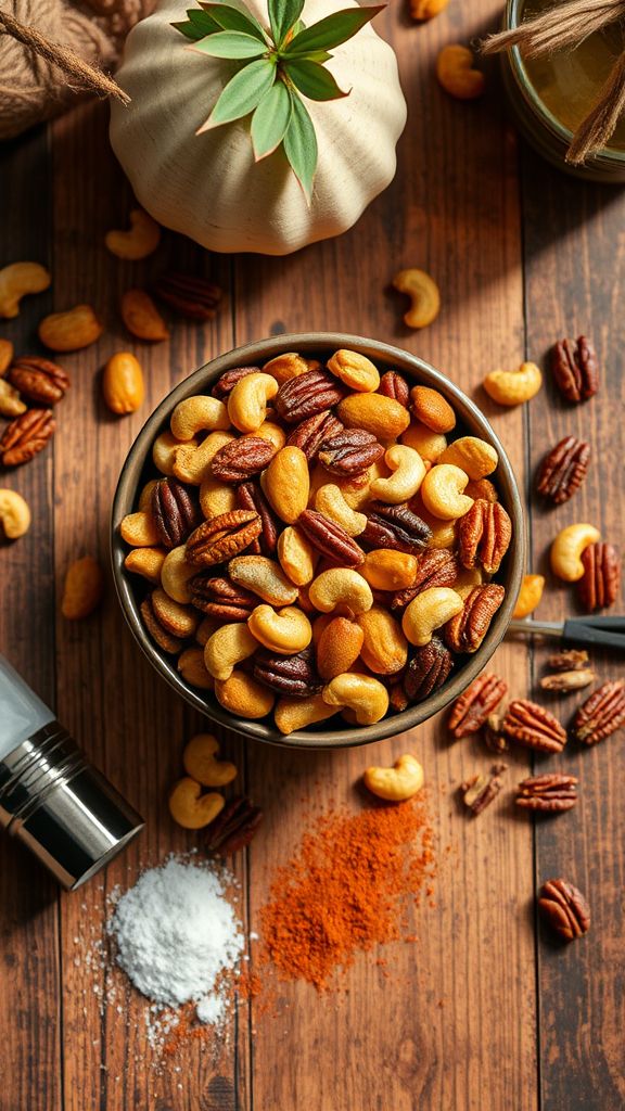 Sweet and Spicy Nut Mix