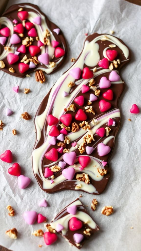 Sweetheart Candy Bark  