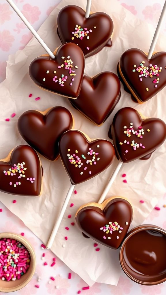 Sweetheart Cheesecake Pops  