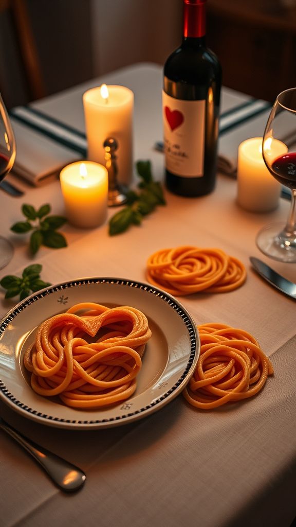 valentine-themed pasta recipes for a cozy night