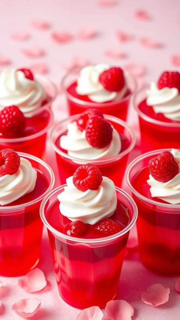 Valentine’s Day Jello Cups  