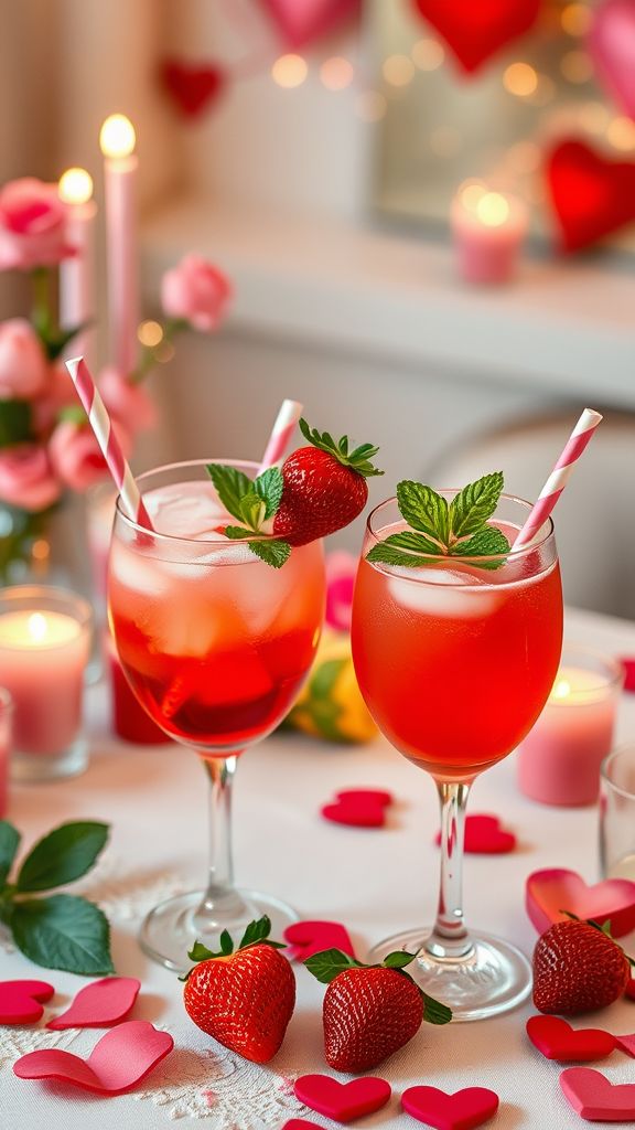 valentine’s day mocktail recipes to sip on