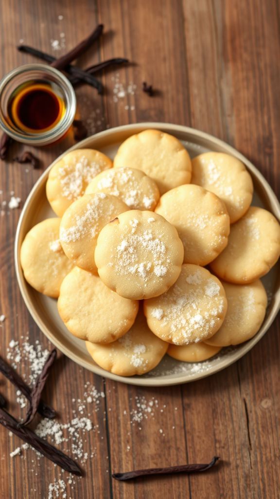 Vanilla Bean Shortbread Treats  