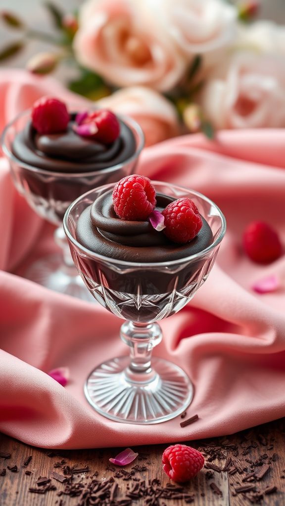 Velvet Rose Chocolate Mousse  