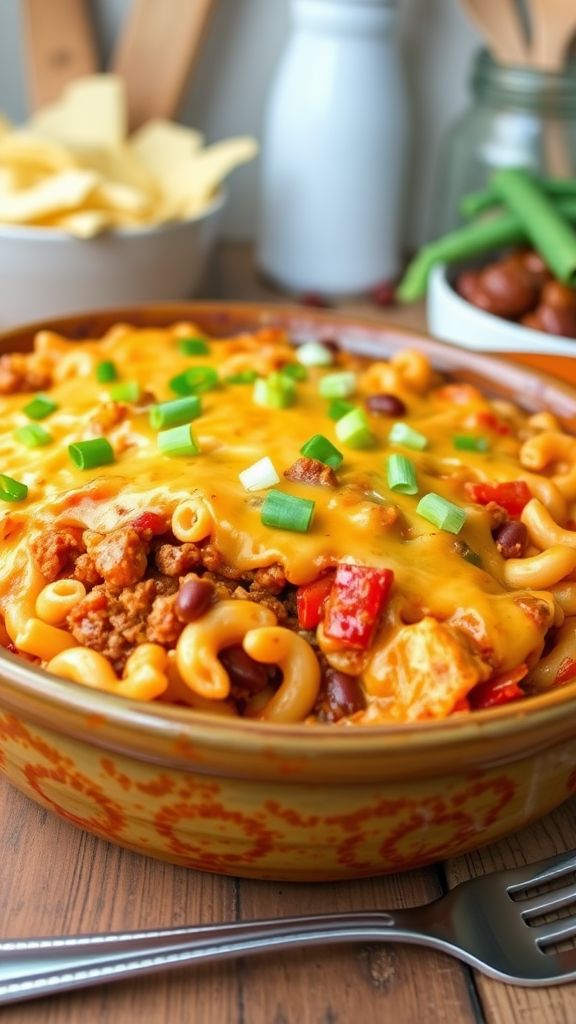 Zesty Chili Mac Casserole  