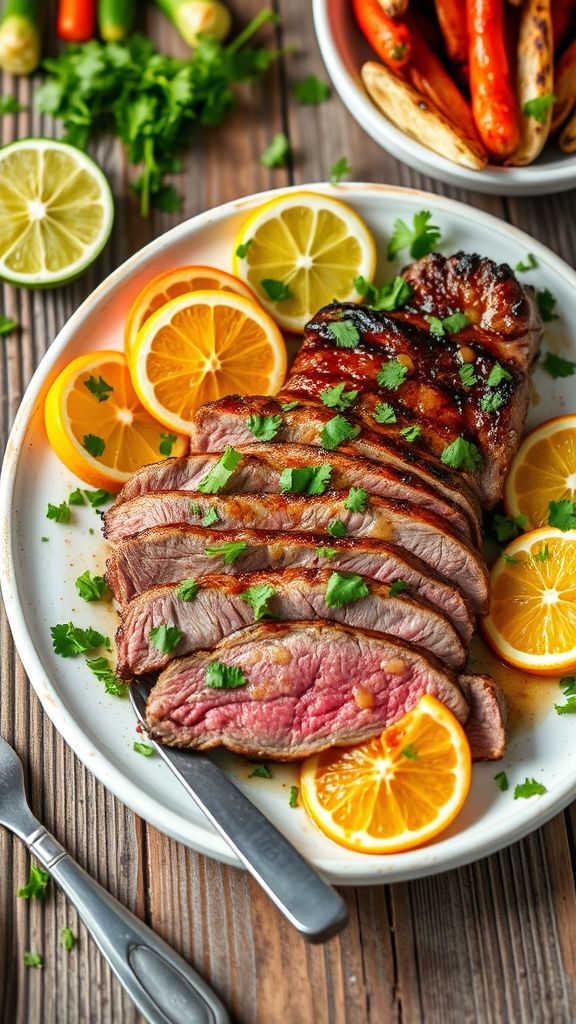 Zesty Citrus Flank Steak