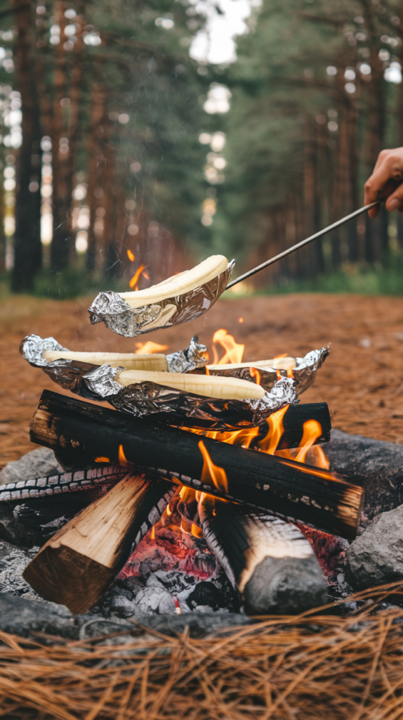 Campfire Banana Boats