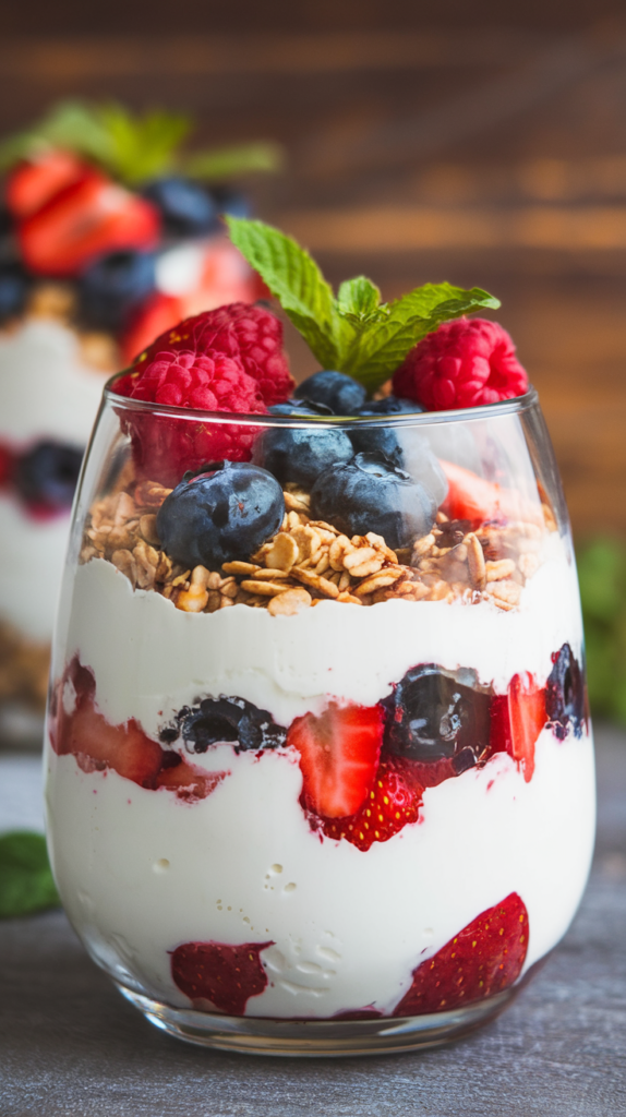 Creamy Greek Yogurt Parfait