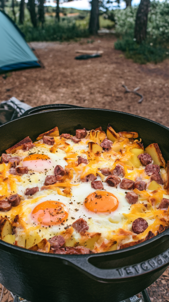 Dutch Oven Breakfast Casserole