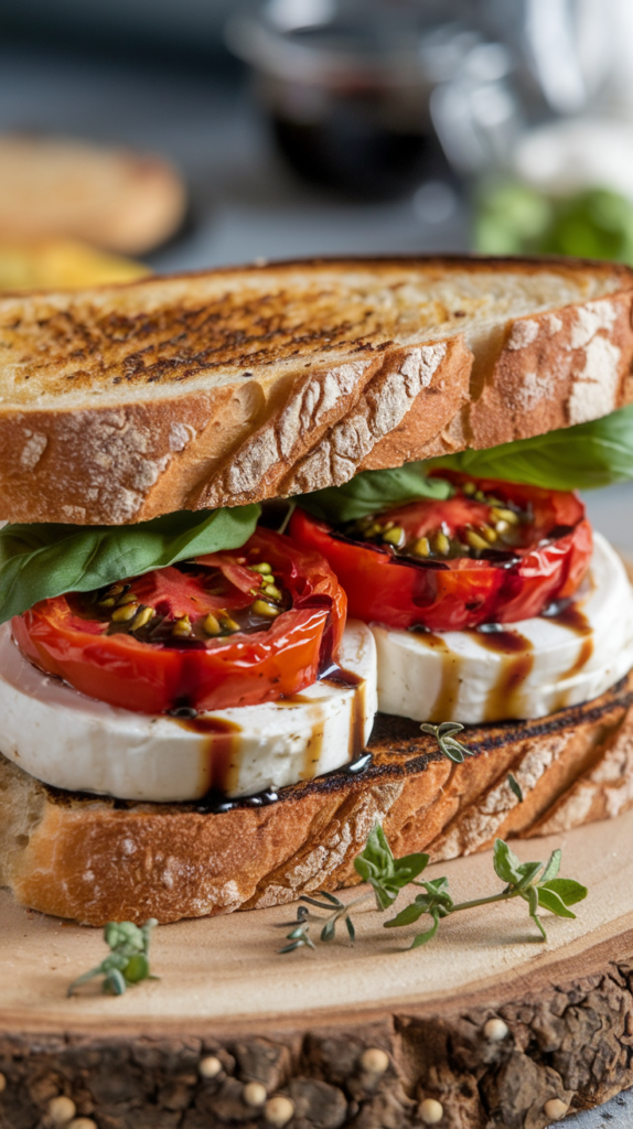 Rustic Roasted Tomato Sandwich