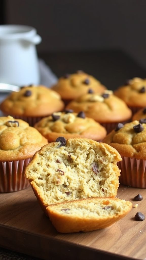 Almond Flour Banana Muffins  