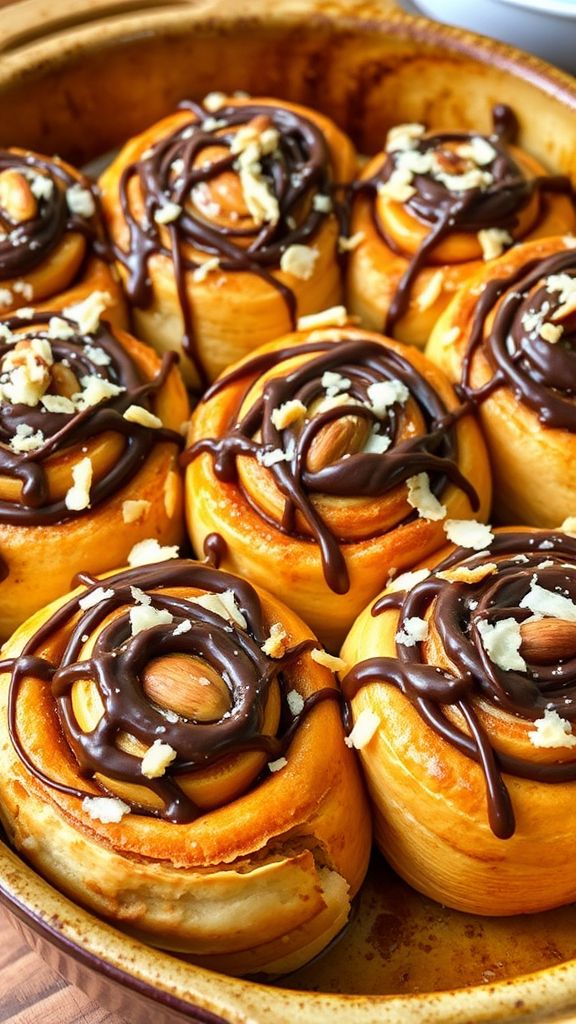 Almond Joy Cinnamon Roll Treats