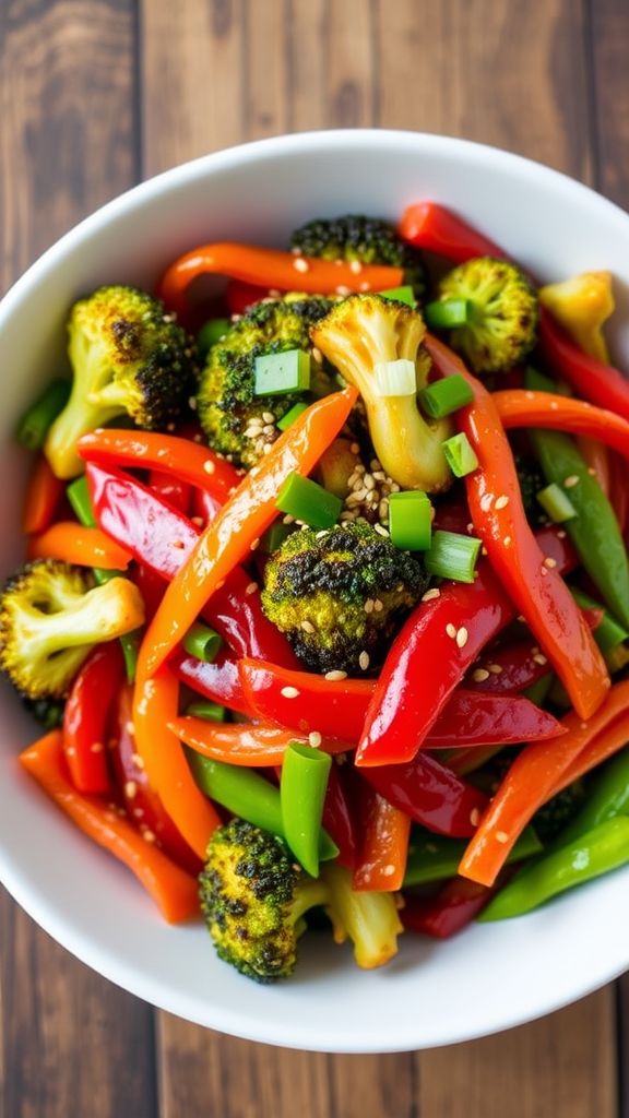 Asian-Inspired Vegetable Stir-Fry  