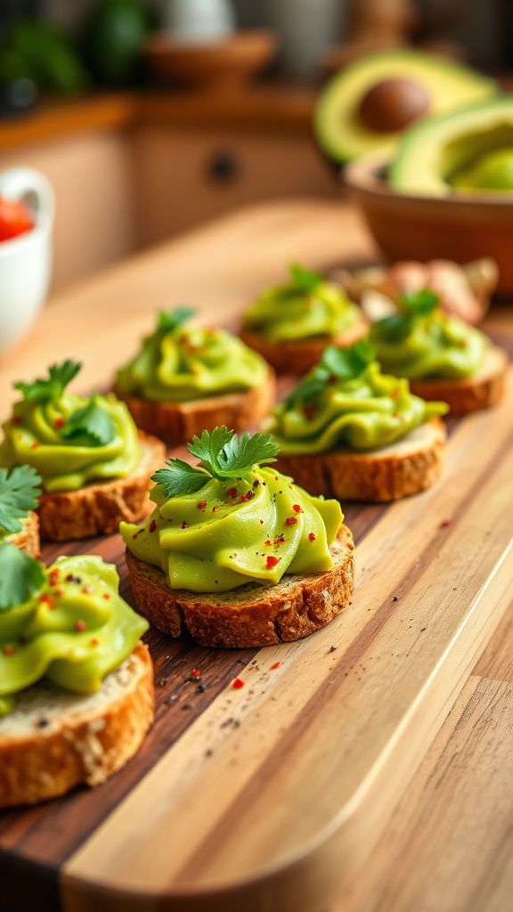 Avocado Toast Bites  