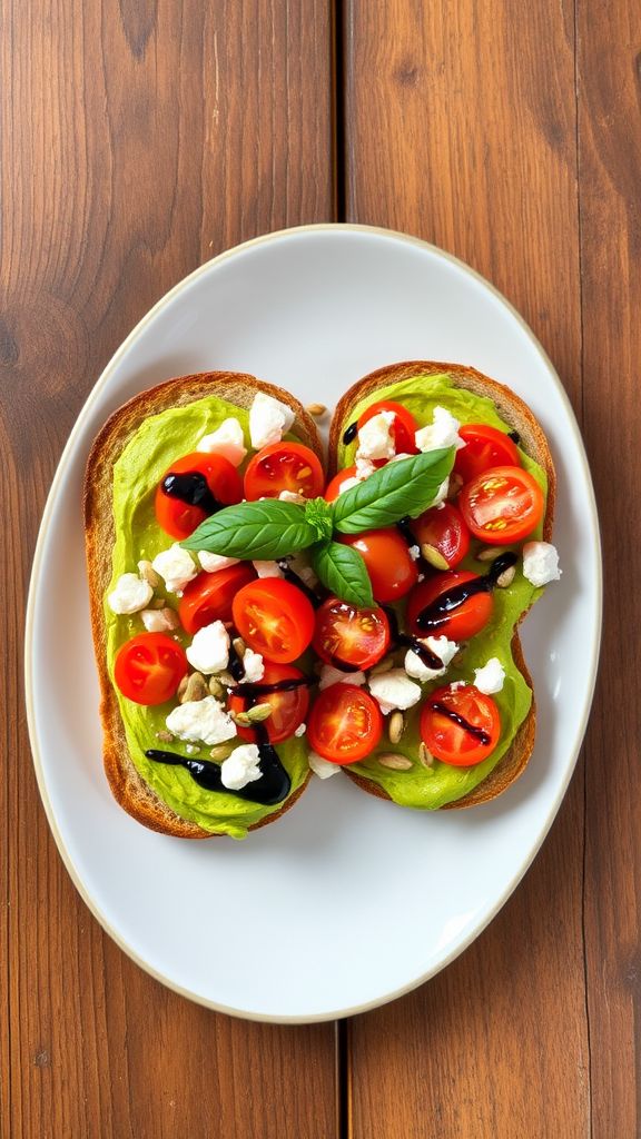 Avocado Toast with Fun Toppings