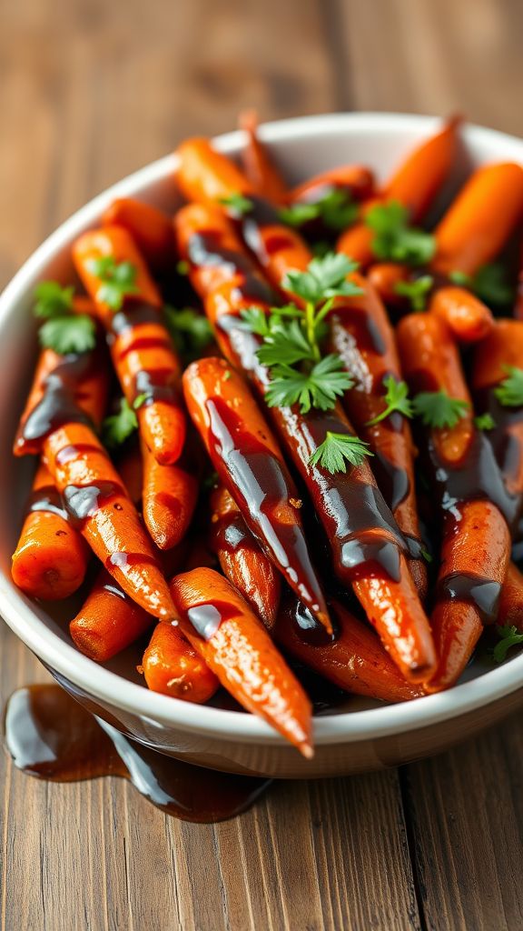 Balsamic Glazed Carrots  