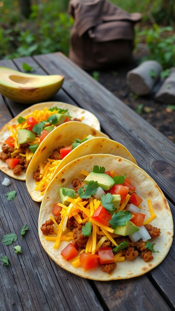 Campground Breakfast Tacos