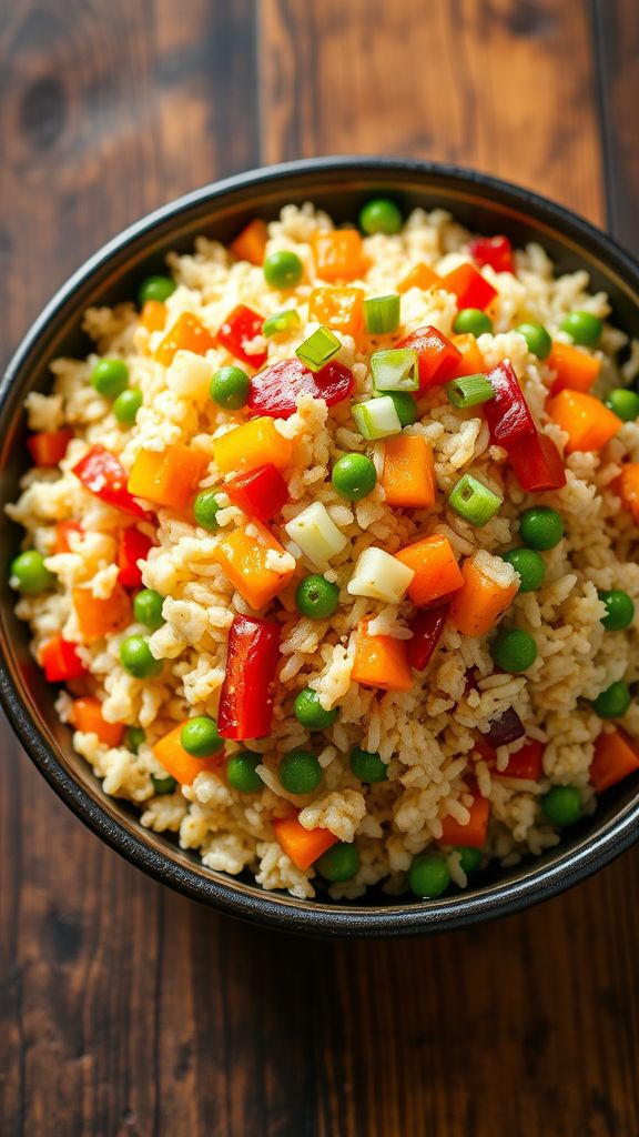 Cauliflower Fried Rice with Veggies  