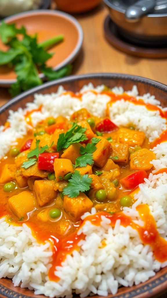 Cheap and Cheerful Vegetable Curry