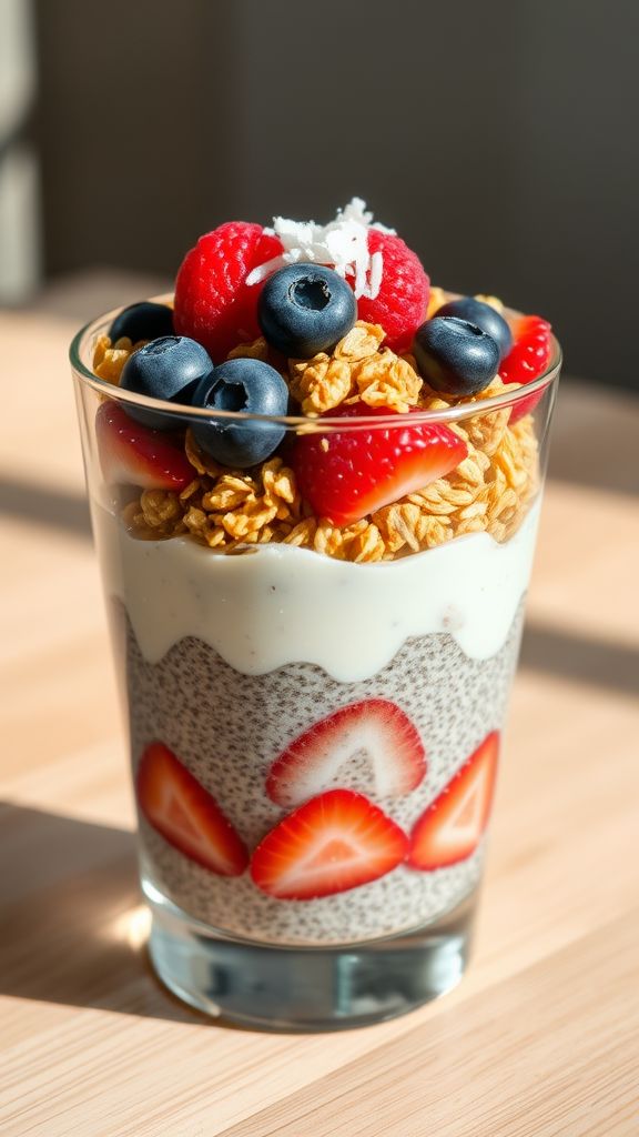 Chia Seed Pudding Parfait