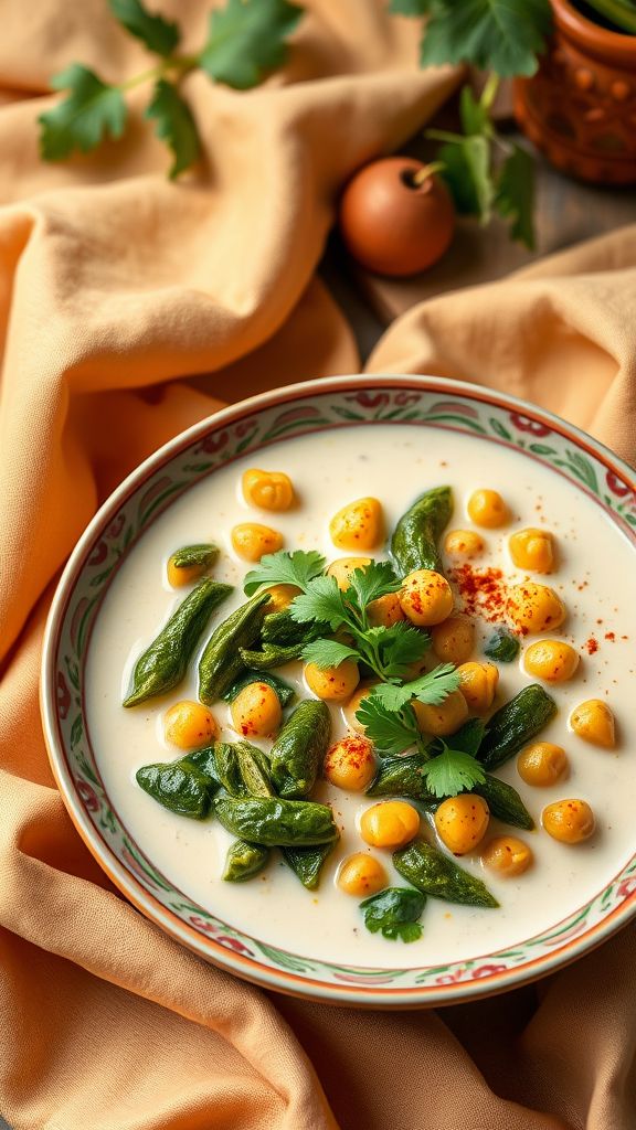 Chickpea and Spinach Coconut Curry  