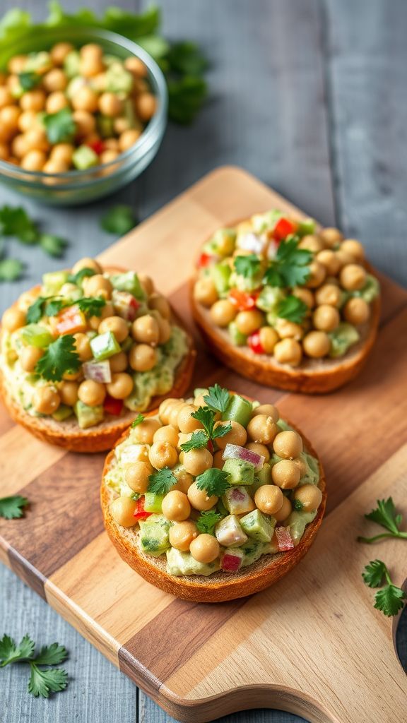 Chickpea Salad Sandwiches