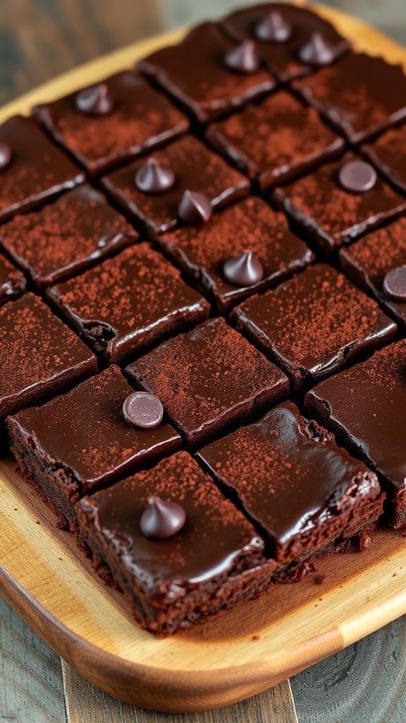 Chocolate Avocado Bliss Brownies