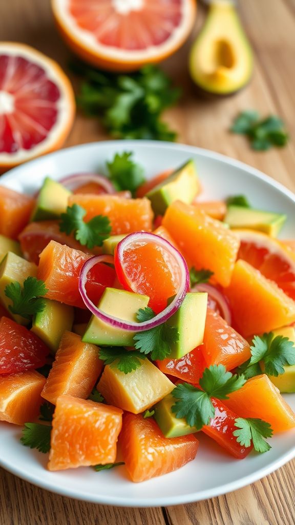 Citrus Kissed Avocado Salad