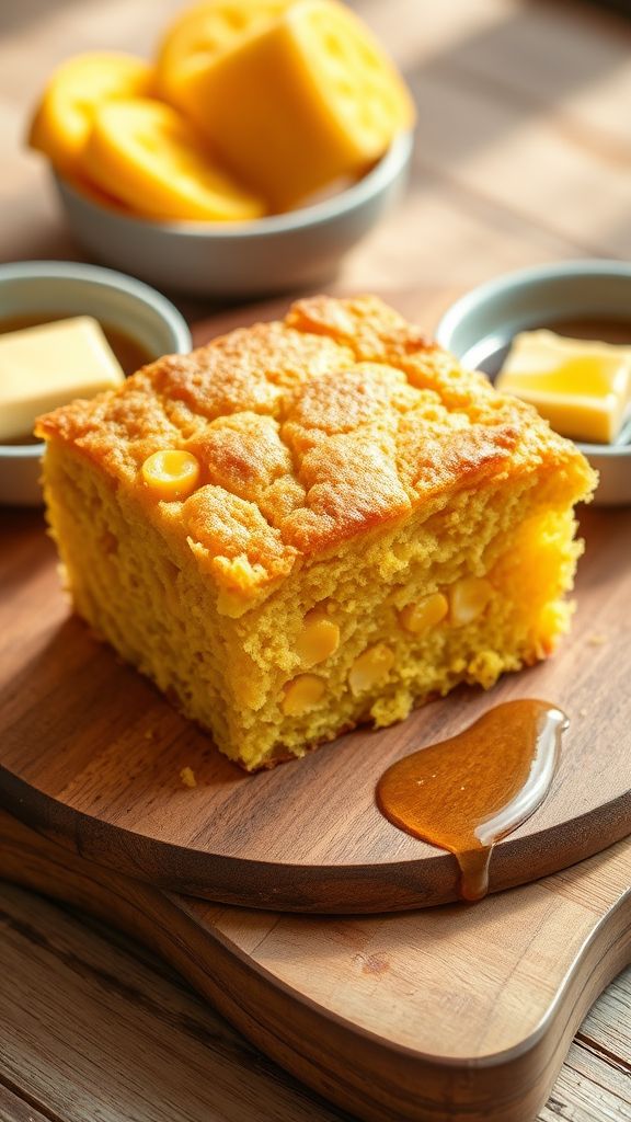 Classic Southern-Style Vegan Cornbread