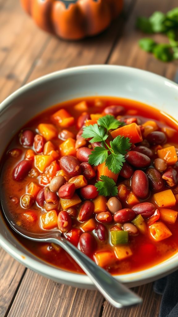 Classic Vegan Chili with Kidney Beans