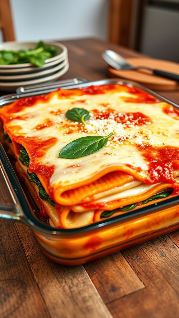 Classic Vegan Marinara Lasagna