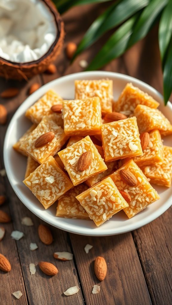 Coconut Almond Chews