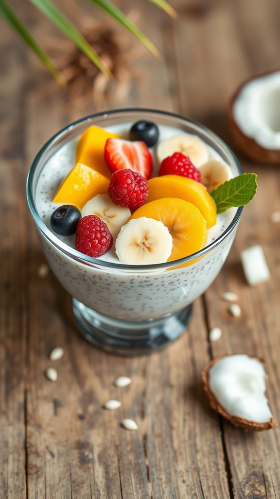 Coconut Chia Seed Pudding